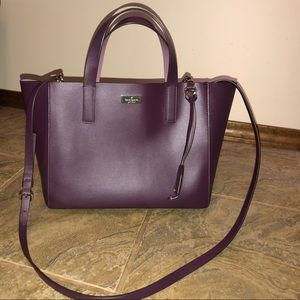 Beautiful Purple Kate Spade Tote